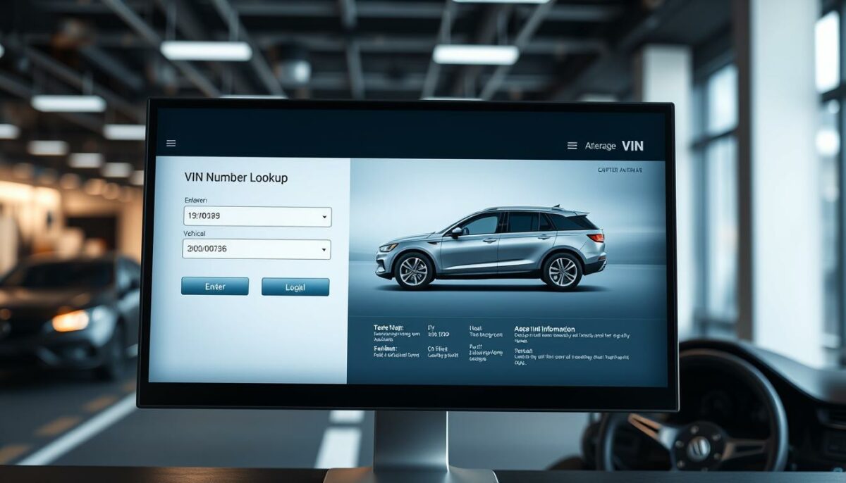 VIN number lookup